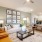 spacious room that connects to the kitchen